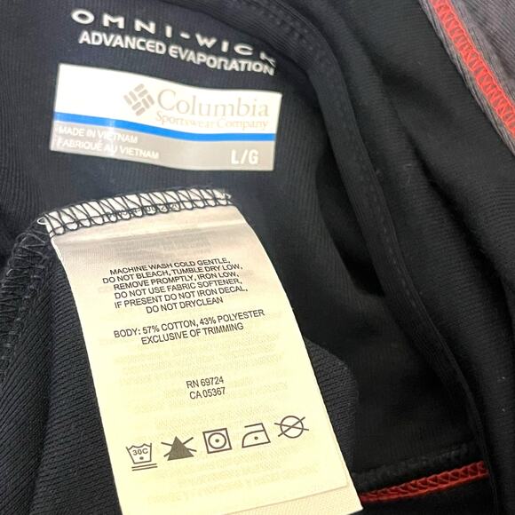 Columbia Omni Wick Putnam US Ski Team lightweight hoodie NWT - Picture 10 of 14